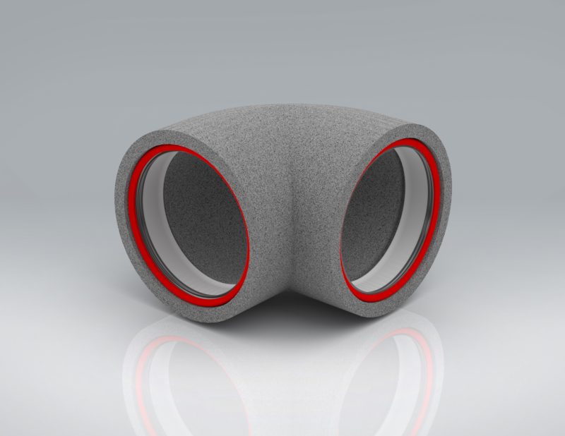 Round Thermal 90 Bend