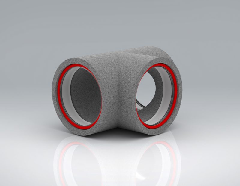 Round Thermal T-Piece