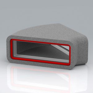 204x60mm Rectangular Horizontal Rapid Self-Seal Bend