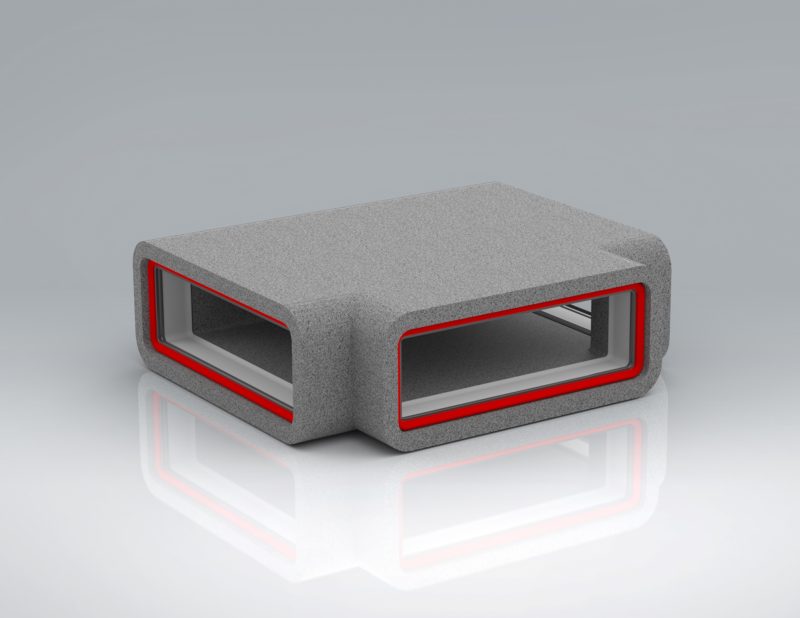 Rapid Self-Seal Thermal Ventilation T-Piece