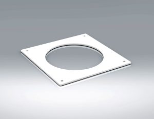 100mm Round Wall Plate