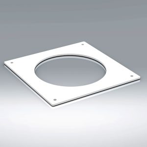 100mm Round Wall Plate