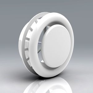 125mm Round Plastic Ceiling Valve