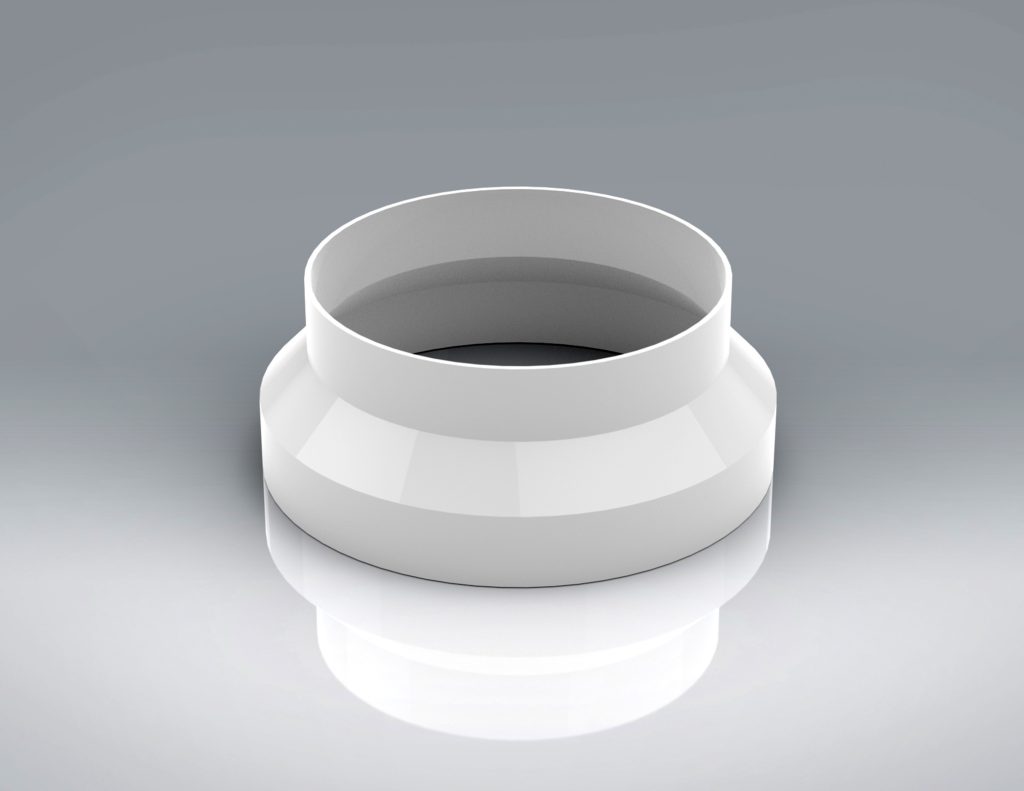 125mmØ 150mm Round Reducer