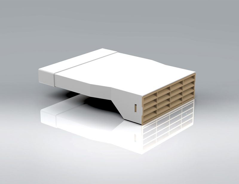 234x29mm Airbrick Adaptor with Grilles