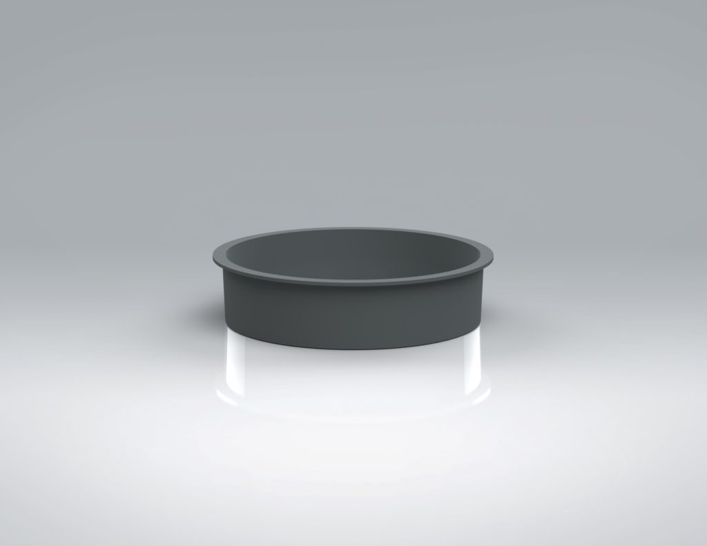 75mm Round Airtight End Cap